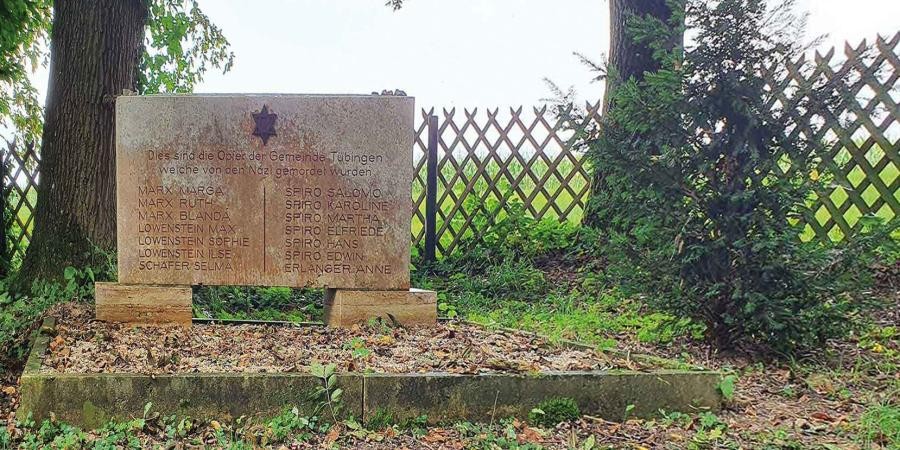 Gedenkstein auf dem Jüdischen Friedhof in Wankheim