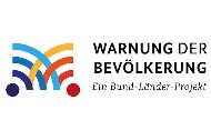 Logo mit Beschriftung Warntag der Bevölkerung. Ein Bund-Länder-Projekt